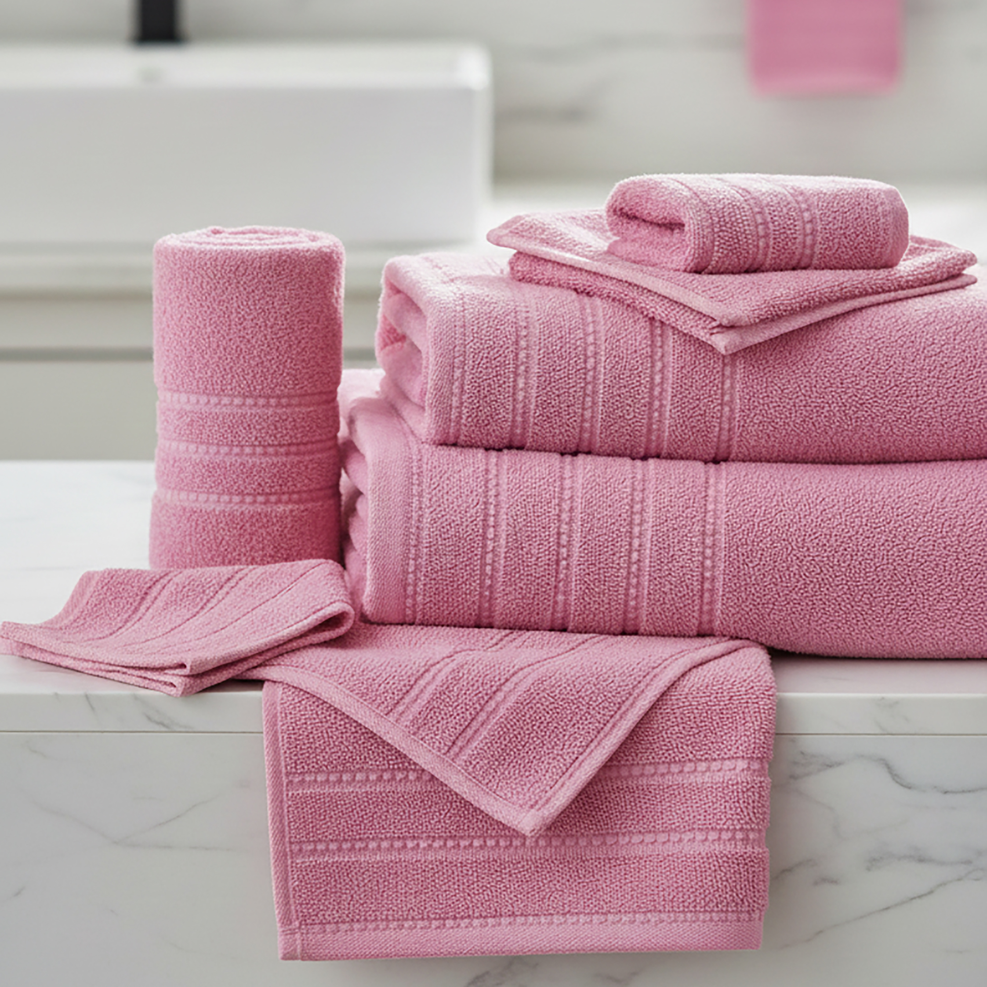 Prosop Luxury Bumbac 100% – 600g/m2 – ROZ